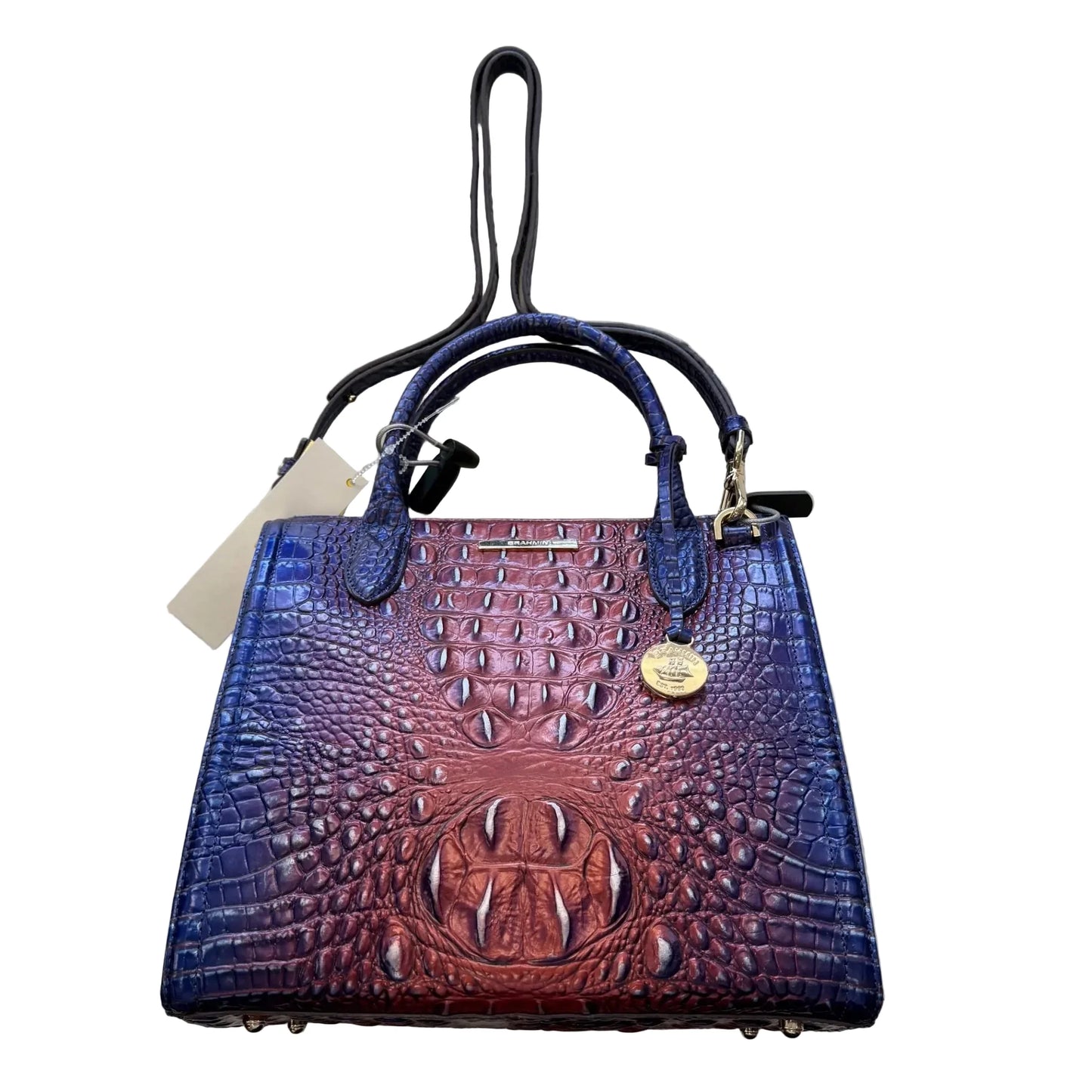 Handbag Designer By Brahmin, Size: Medium