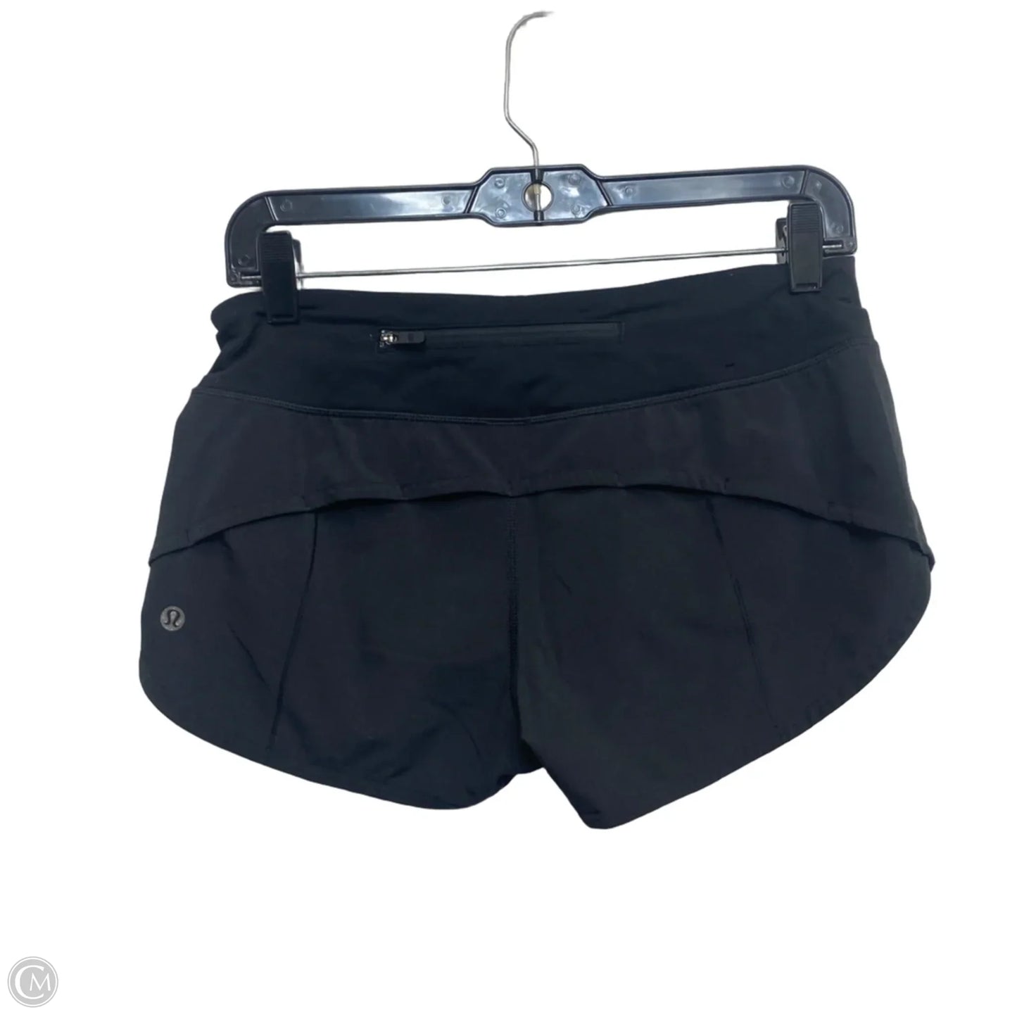 Athletic Shorts Designer By Lululemon In Black, Size: S