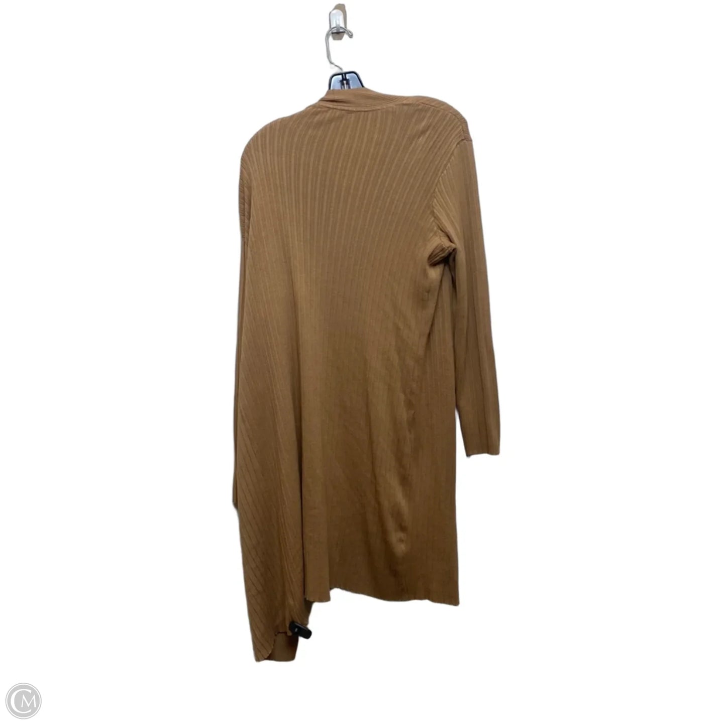 Sweater Cardigan By Time And Tru In Brown, Size: Xxl