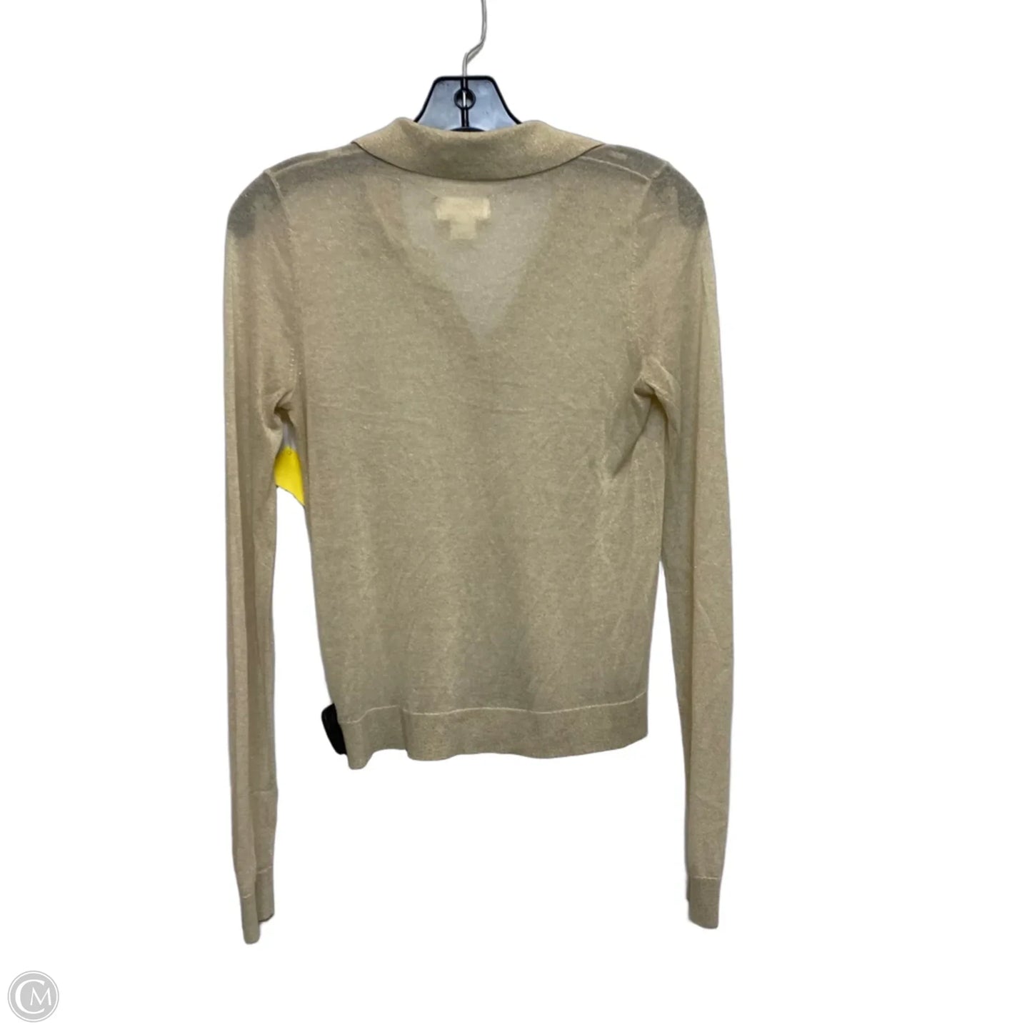 Top Long Sleeve By Maeve In Gold, Size: S