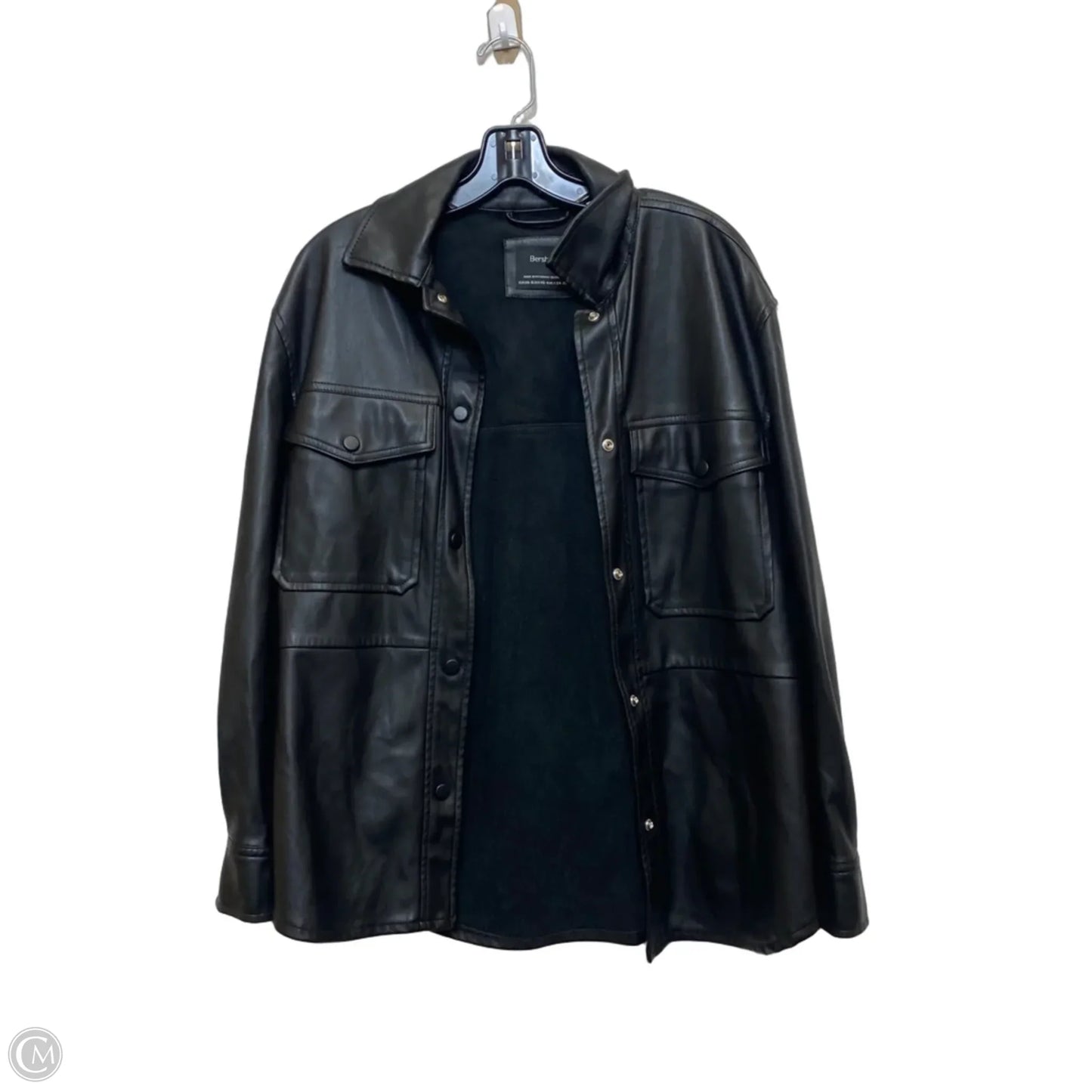 Jacket Other By Bershka In Black, Size: Xs