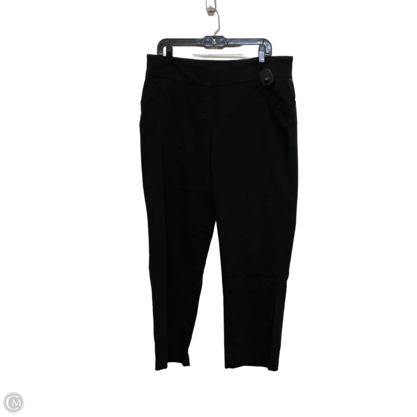 Pants Wide Leg By Kim Rogers In Black, Size: 18