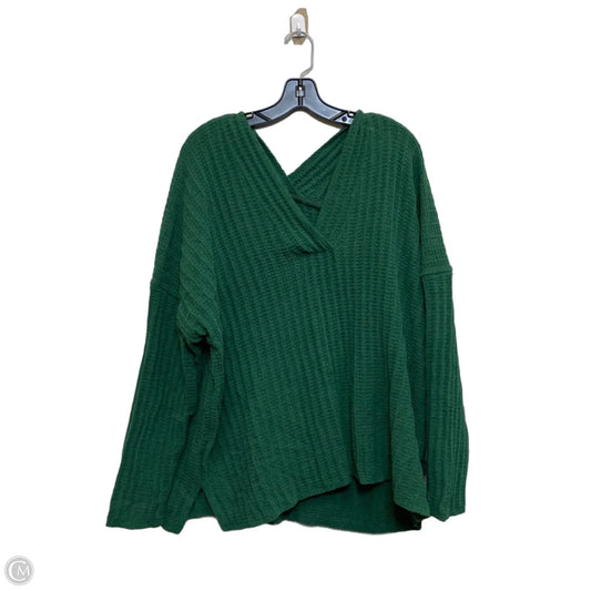 Sweater By J. Jill In Green, Size: 2x