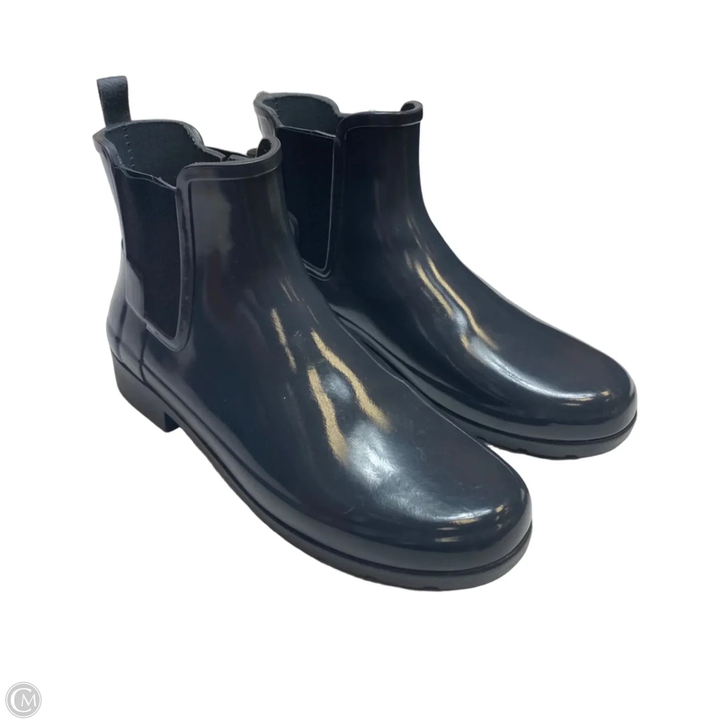 Boots Designer By Hunter In Grey, Size: 10