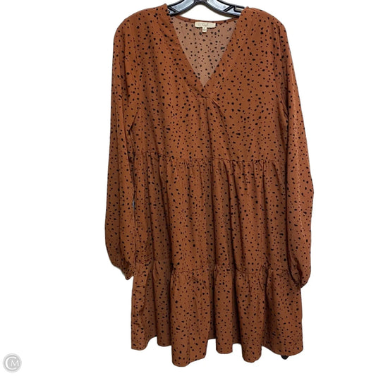 Dress Casual Short By Easel In Brown, Size: S