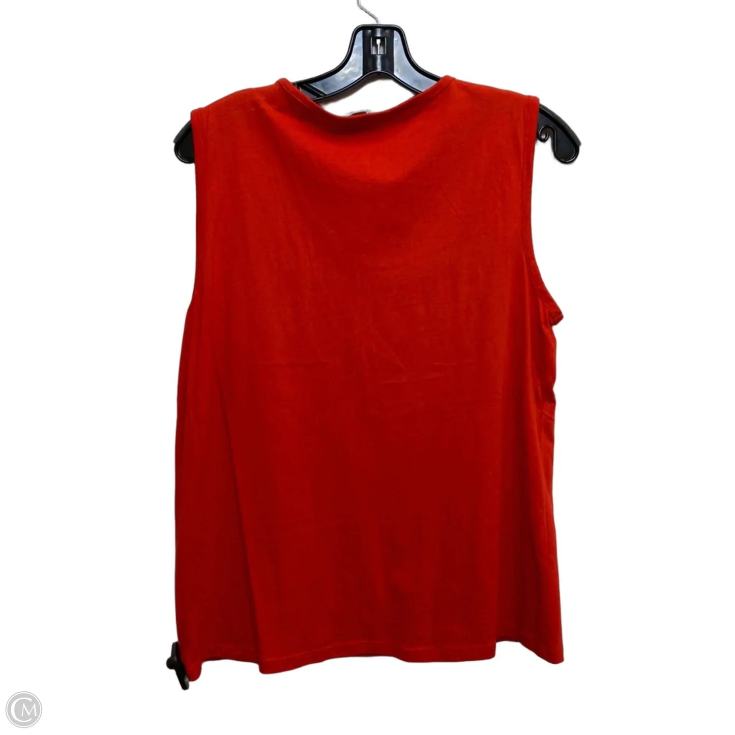 Top Sleeveless By J. Crew In Red, Size: M