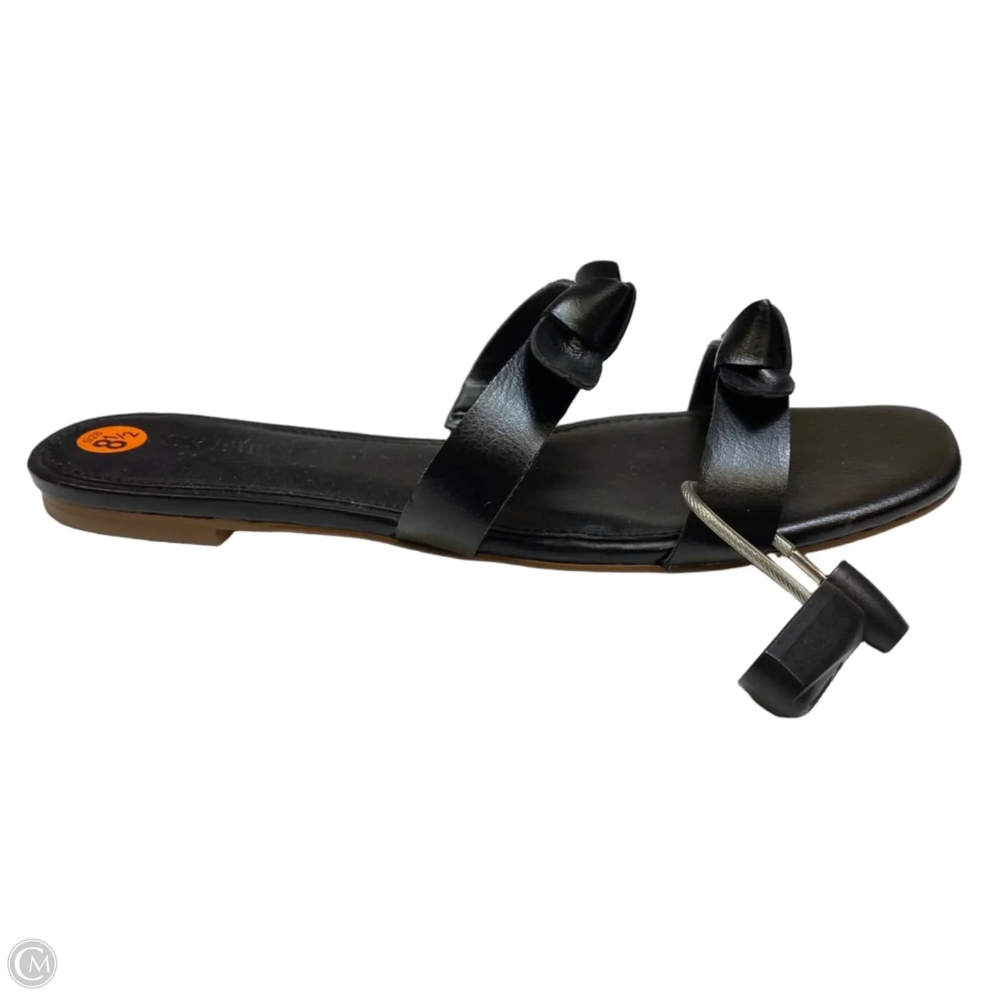 Sandals Flats By J. Crew In Black, Size: 8.5