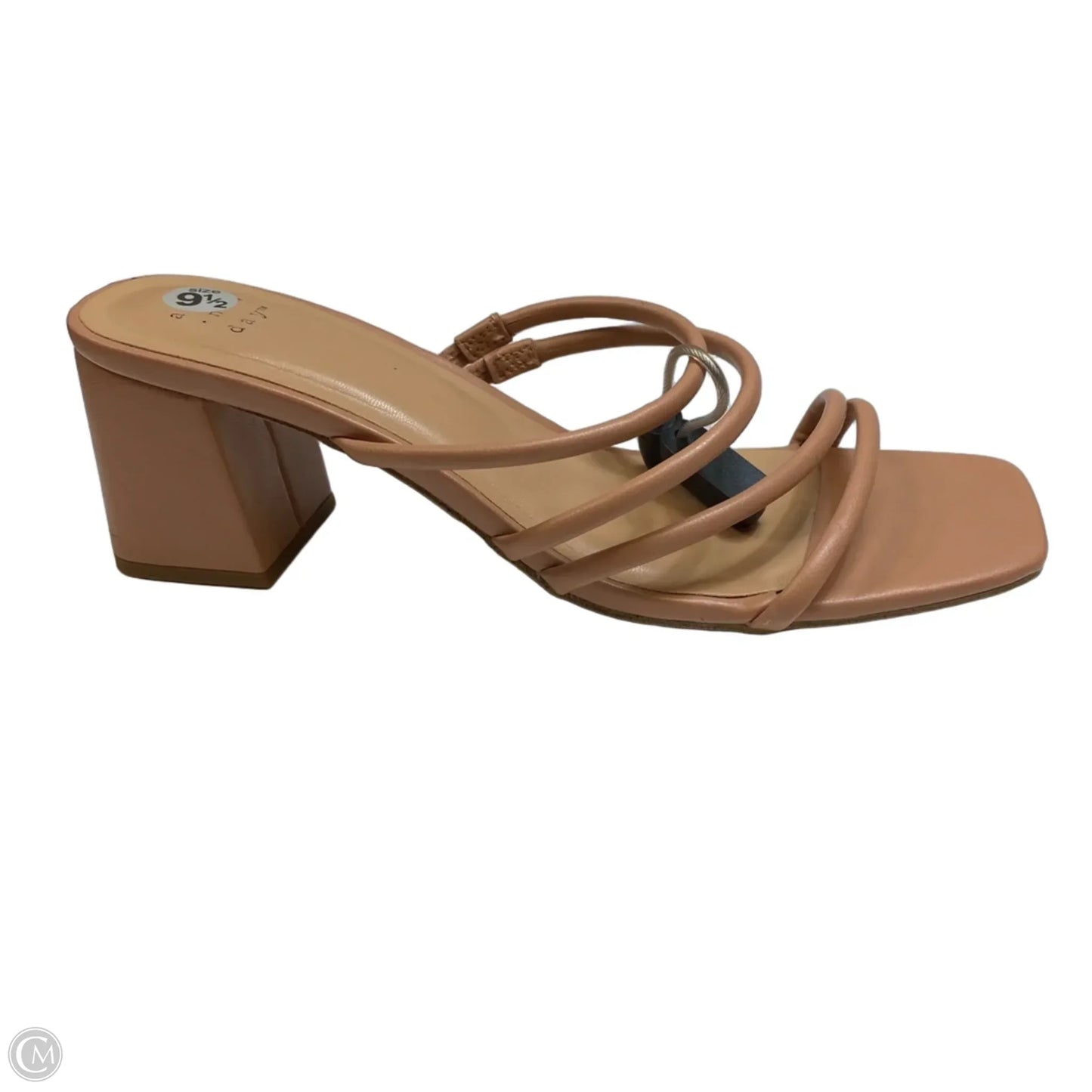 Sandals Heels Block By A New Day In Pink, Size: 9.5