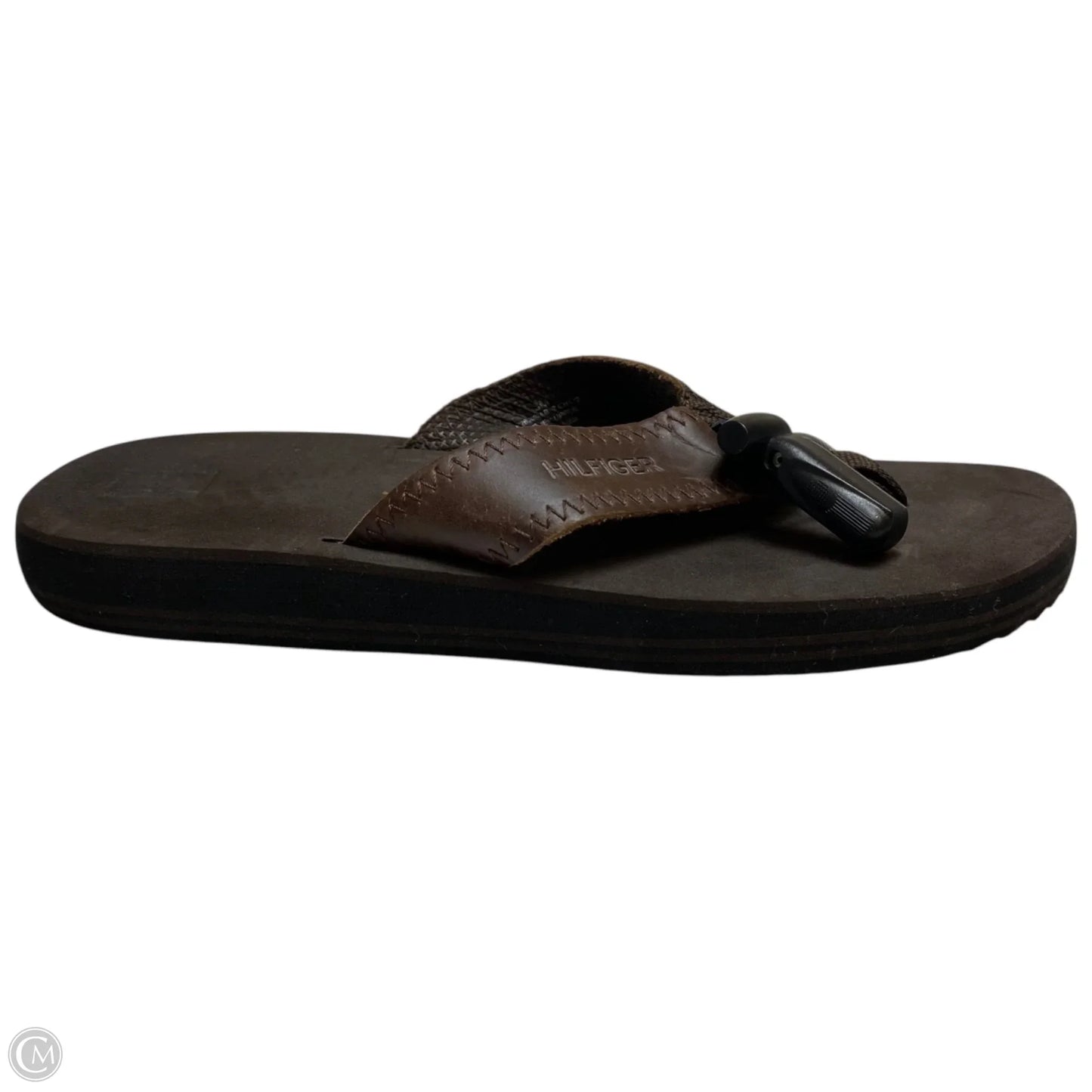 Sandals Flats By Tommy Hilfiger In Brown, Size: 8