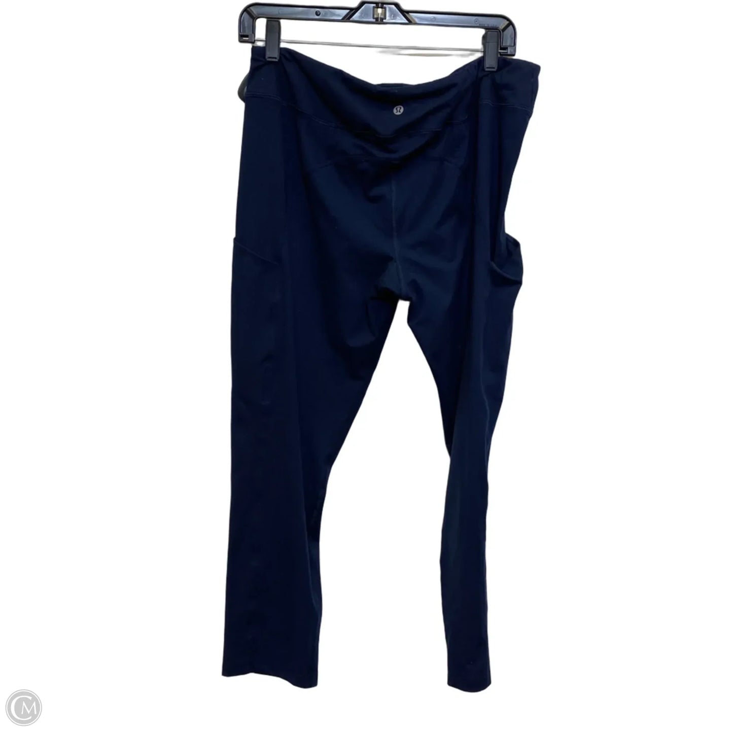 Athletic Leggings By Lululemon In Blue, Size: L