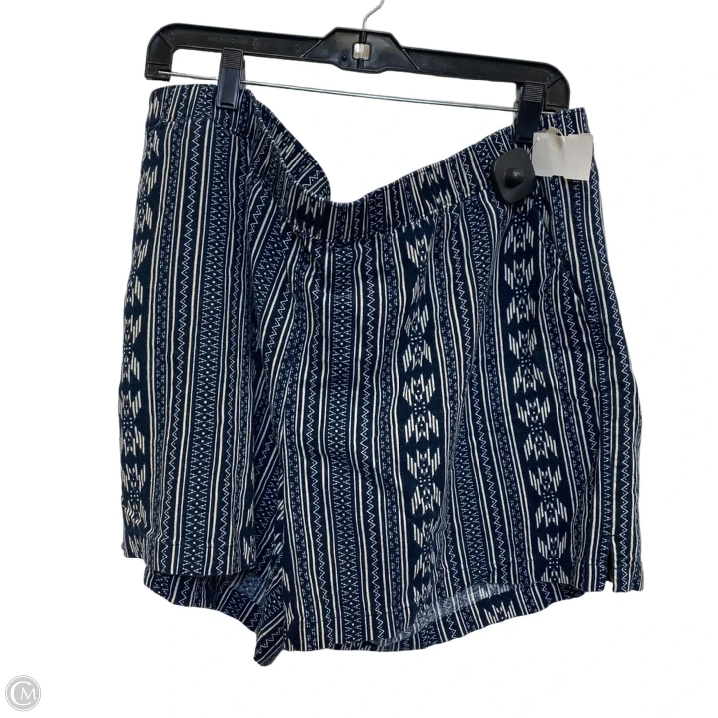 Shorts By Weatherproof In Blue & White, Size: Xxl