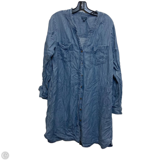 Dress Casual Short By J. Jill In Blue Denim, Size: L