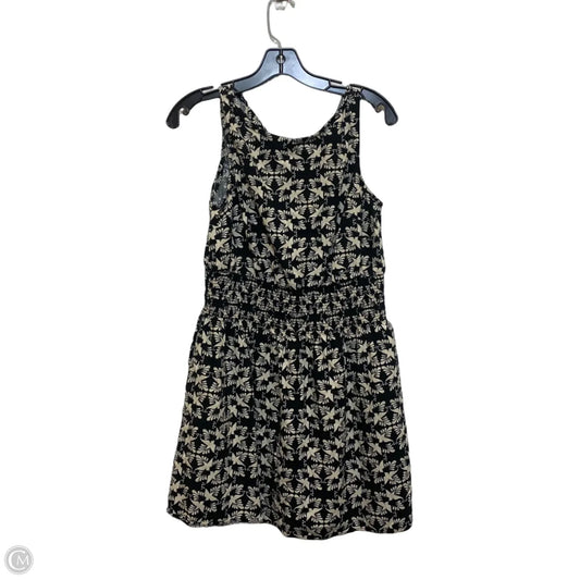 Dress Casual Short By Universal Thread In Black & Tan, Size: M