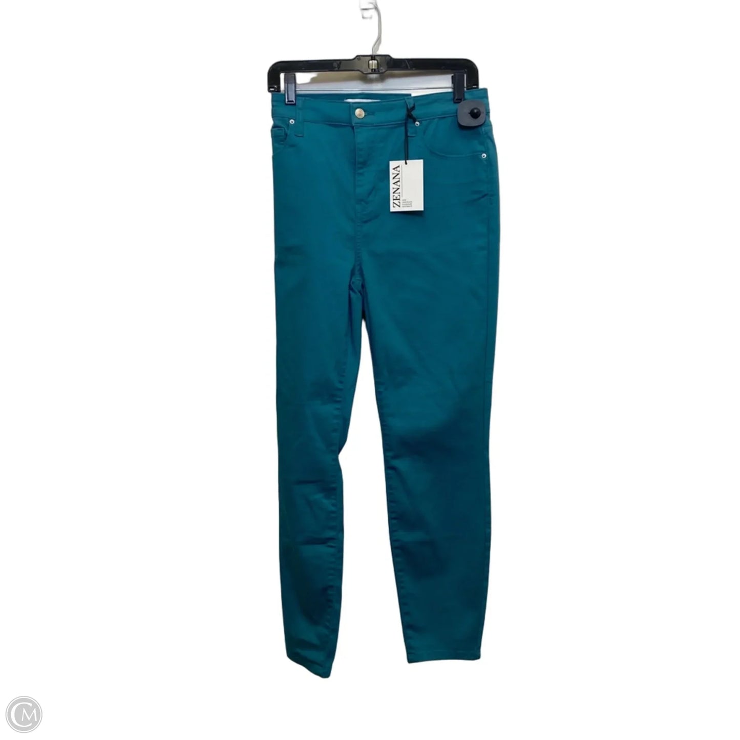Jeans Straight By Zenana In Green, Size: Xl