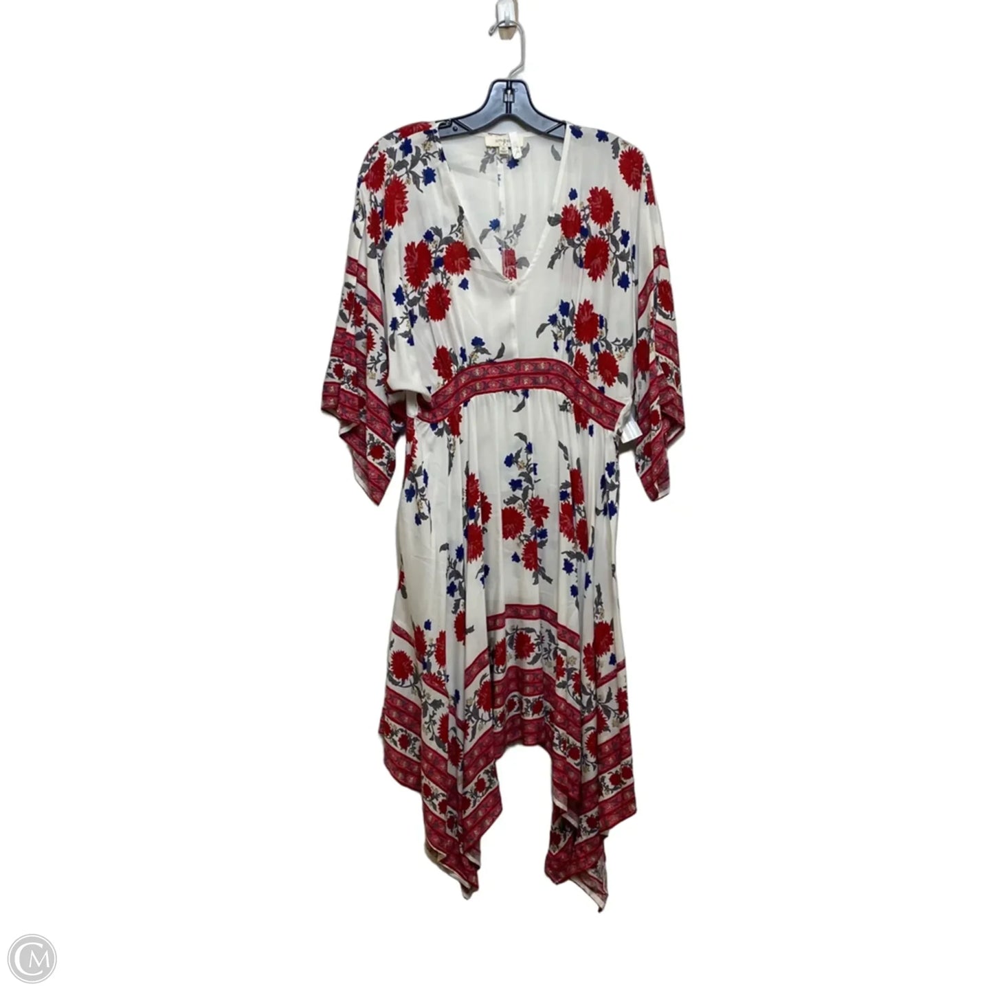 Dress Casual Short By Umgee In Red & White, Size: Xl