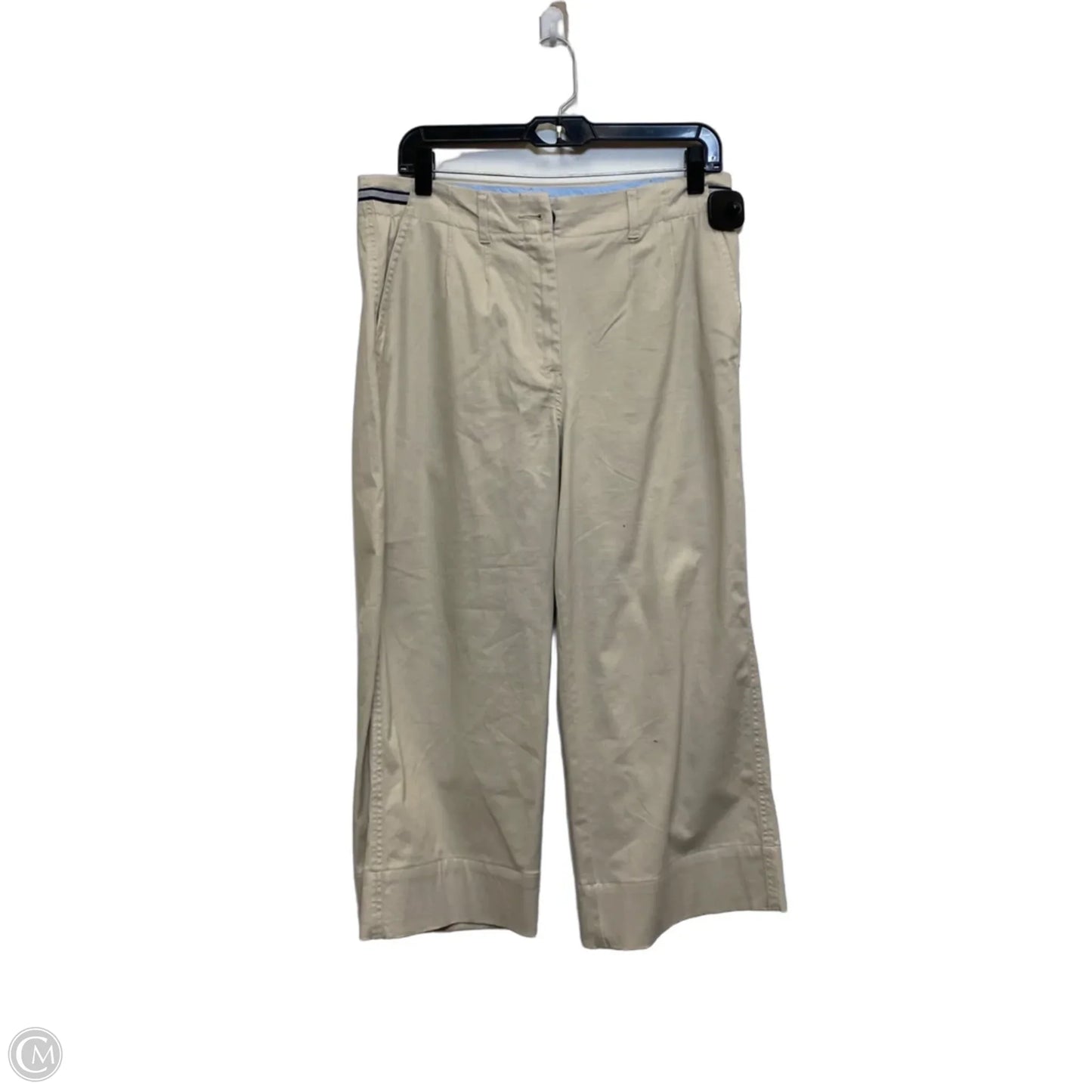 Pants Cropped By Crown And Ivy In Tan, Size: 6