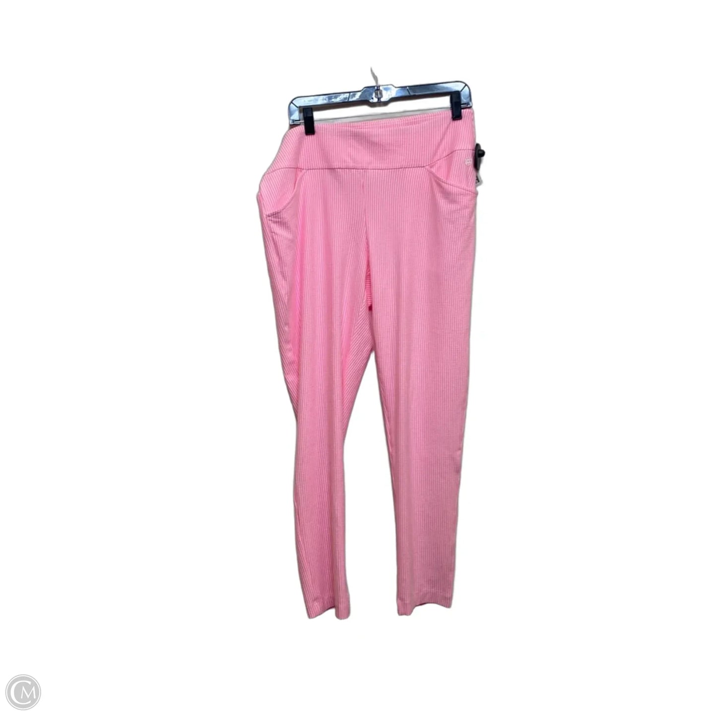 Pants Designer By Lilly Pulitzer In Pink & White, Size: 16