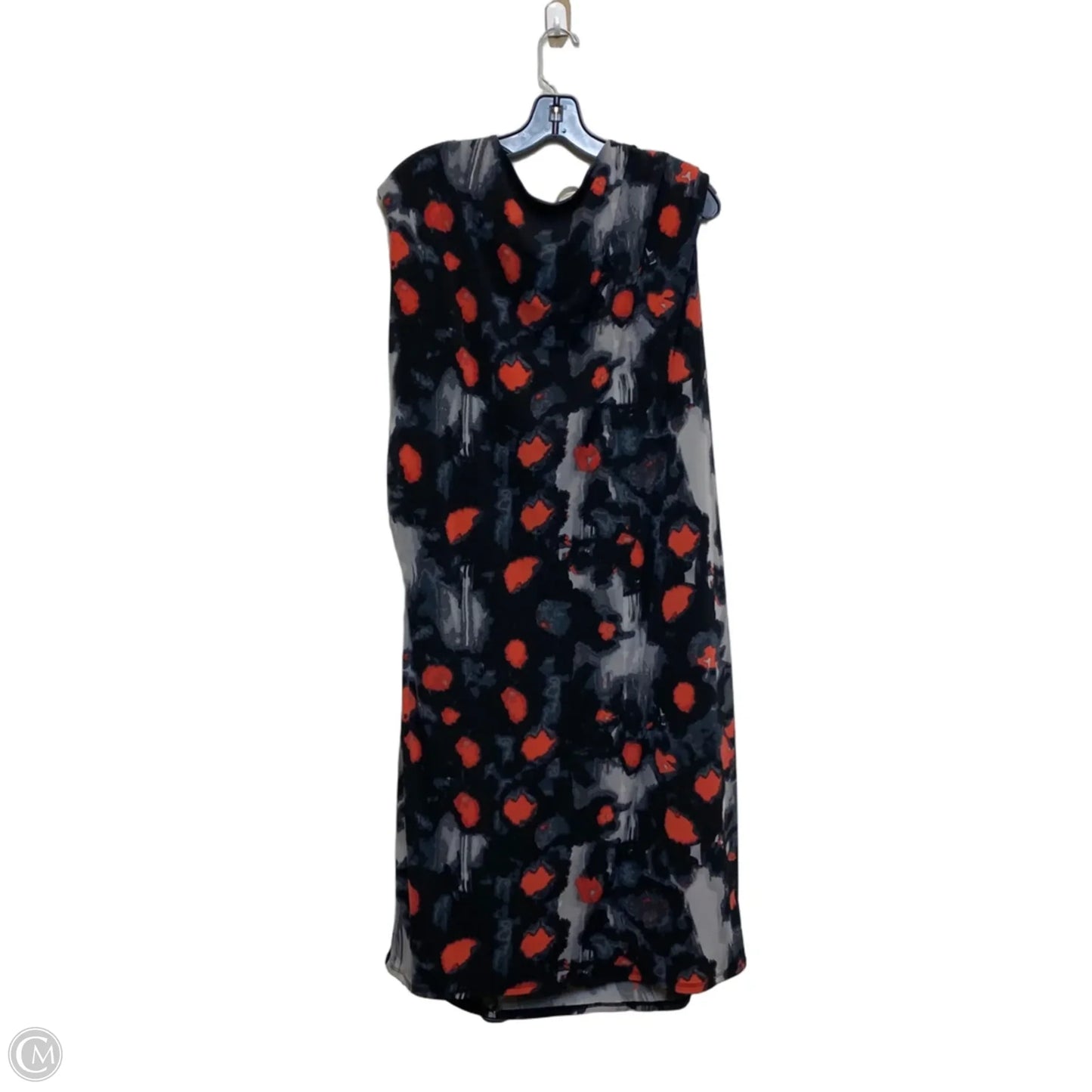 Dress Casual Maxi By Rachel Roy In Grey & Red, Size: 3x