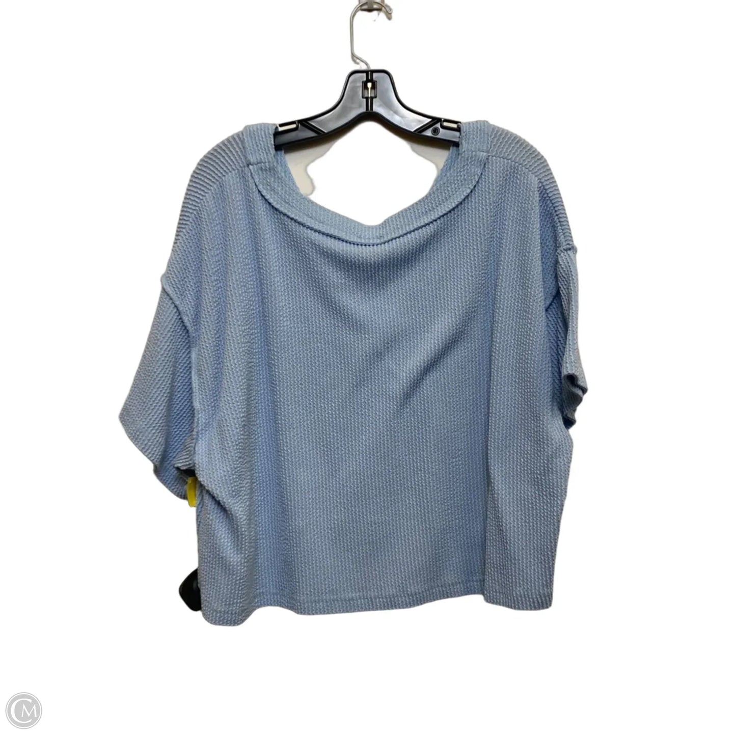 Top Short Sleeve By Arula In Blue, Size: Xl
