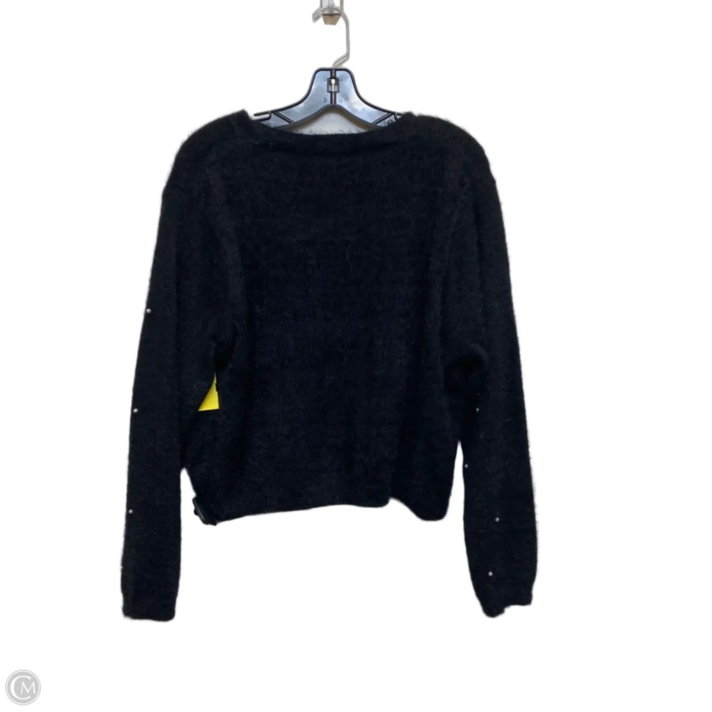 Sweater Cardigan By Arula In Black, Size: L