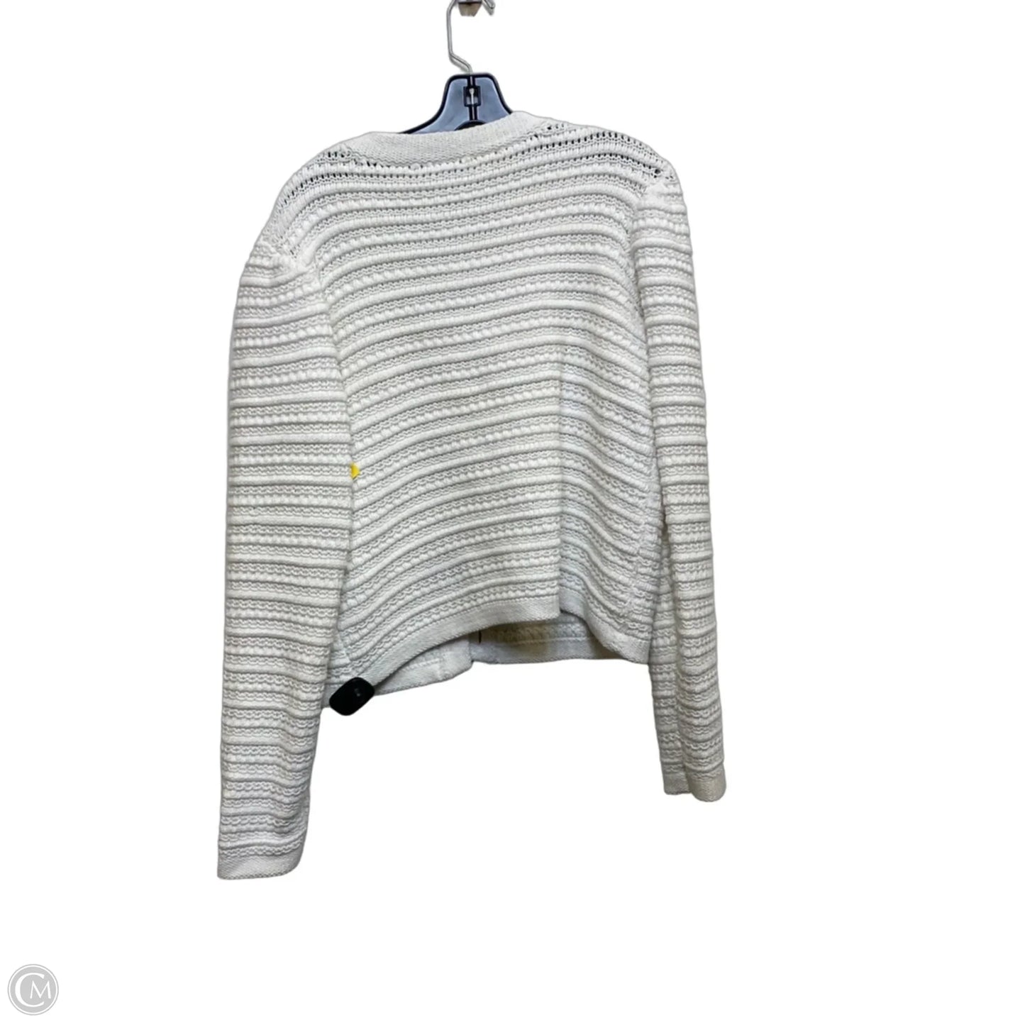 Sweater Cardigan By Draper James In White, Size: Xl