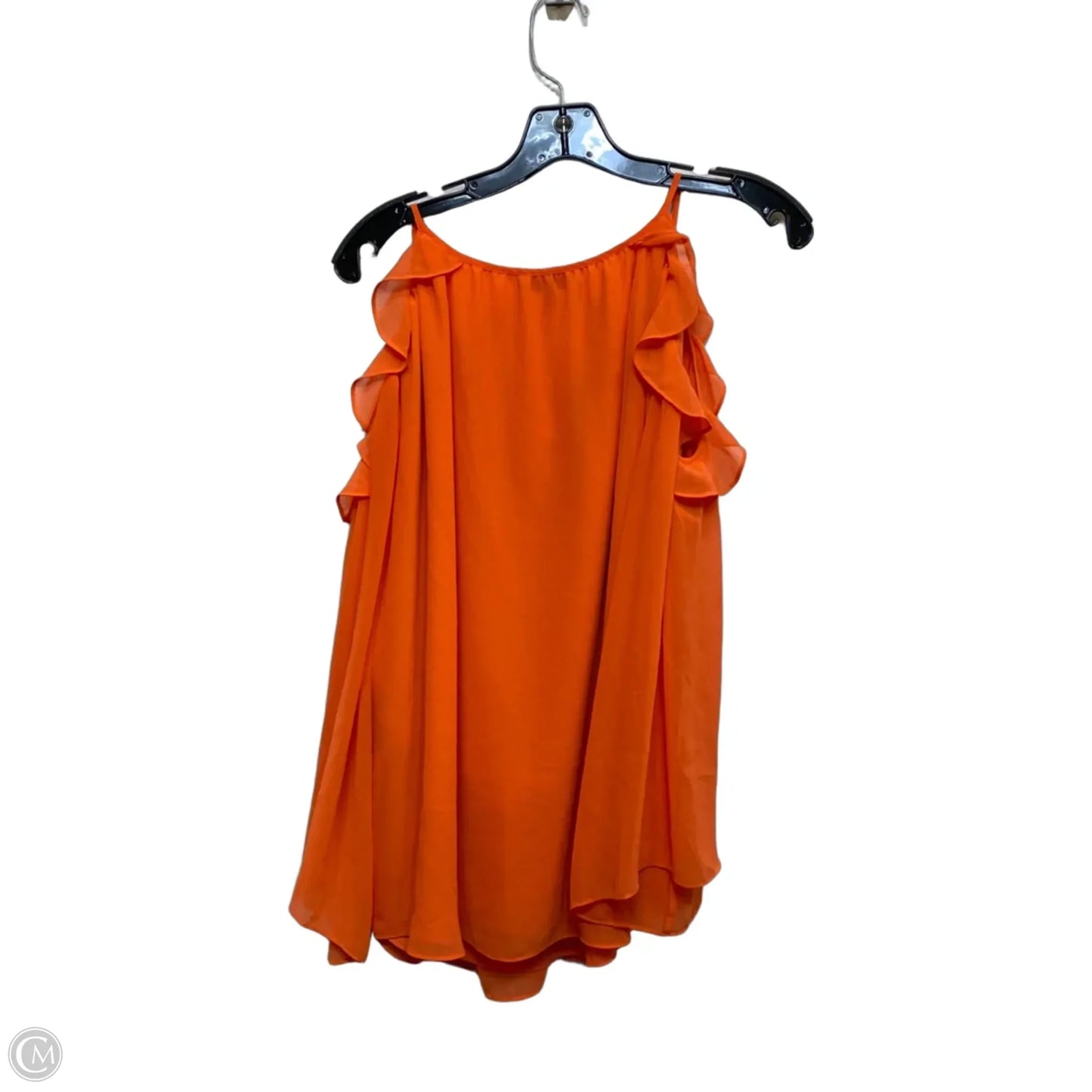Top Long Sleeve By Kaari Blue In Orange, Size: Xl