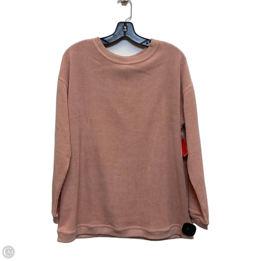 Top Long Sleeve By Prettygarden In Pink, Size: L