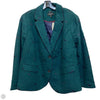 Blazer By Talbots In Green, Size: 3x