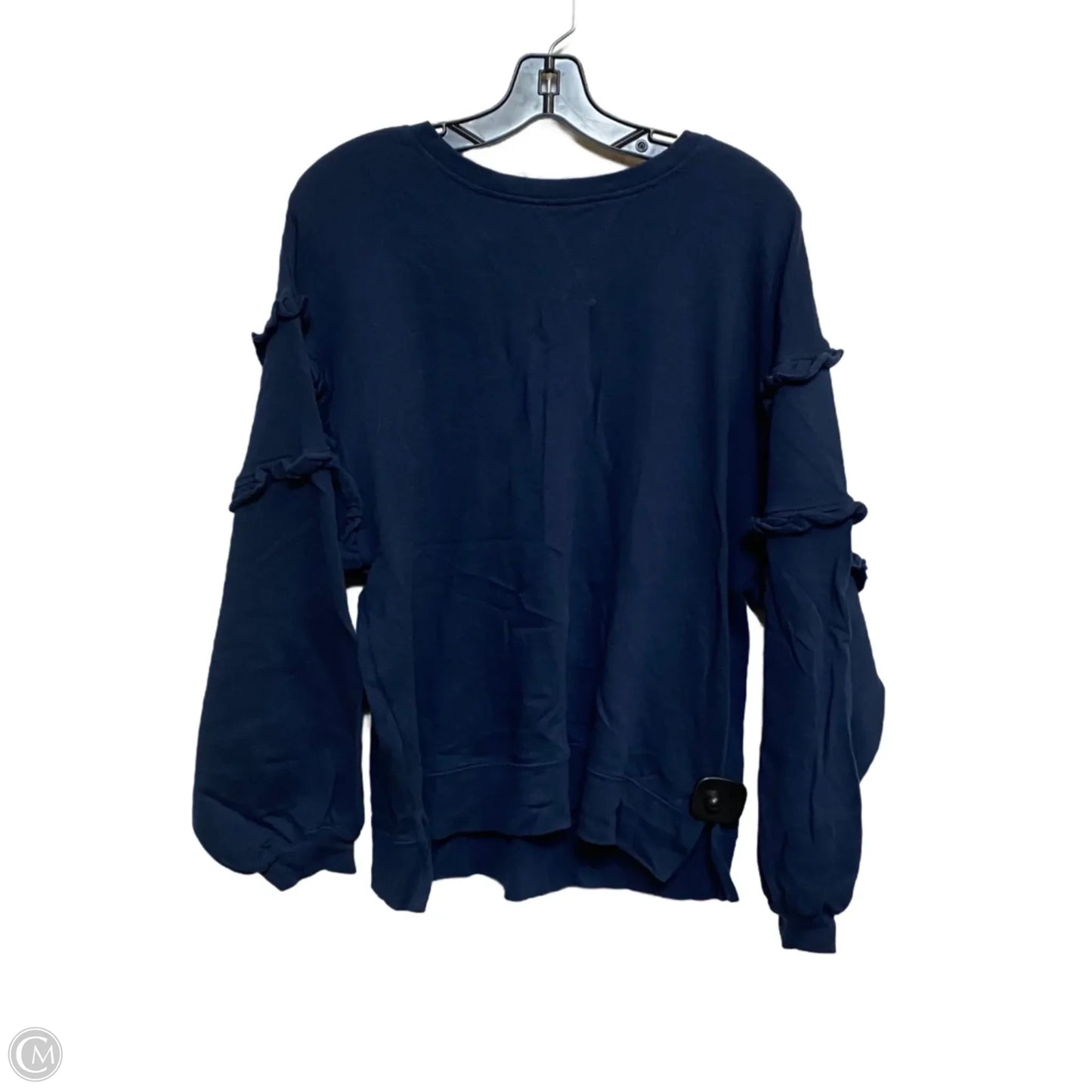 Top Long Sleeve By Time And Tru In Blue, Size: Xl