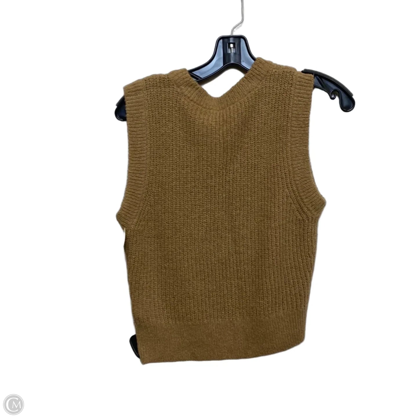 Top Sleeveless By Madewell In Brown, Size: S