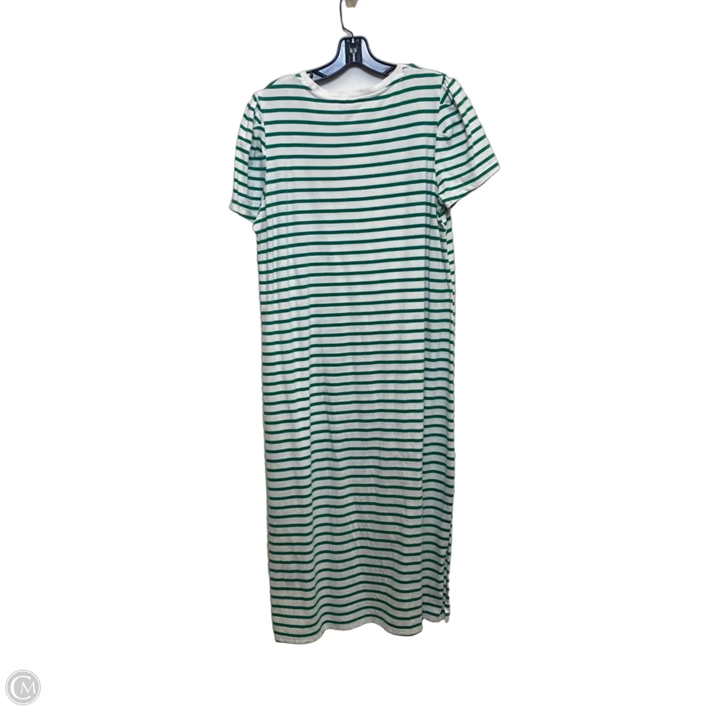 Dress Casual Midi By Who What Wear In Green, Size: Xl