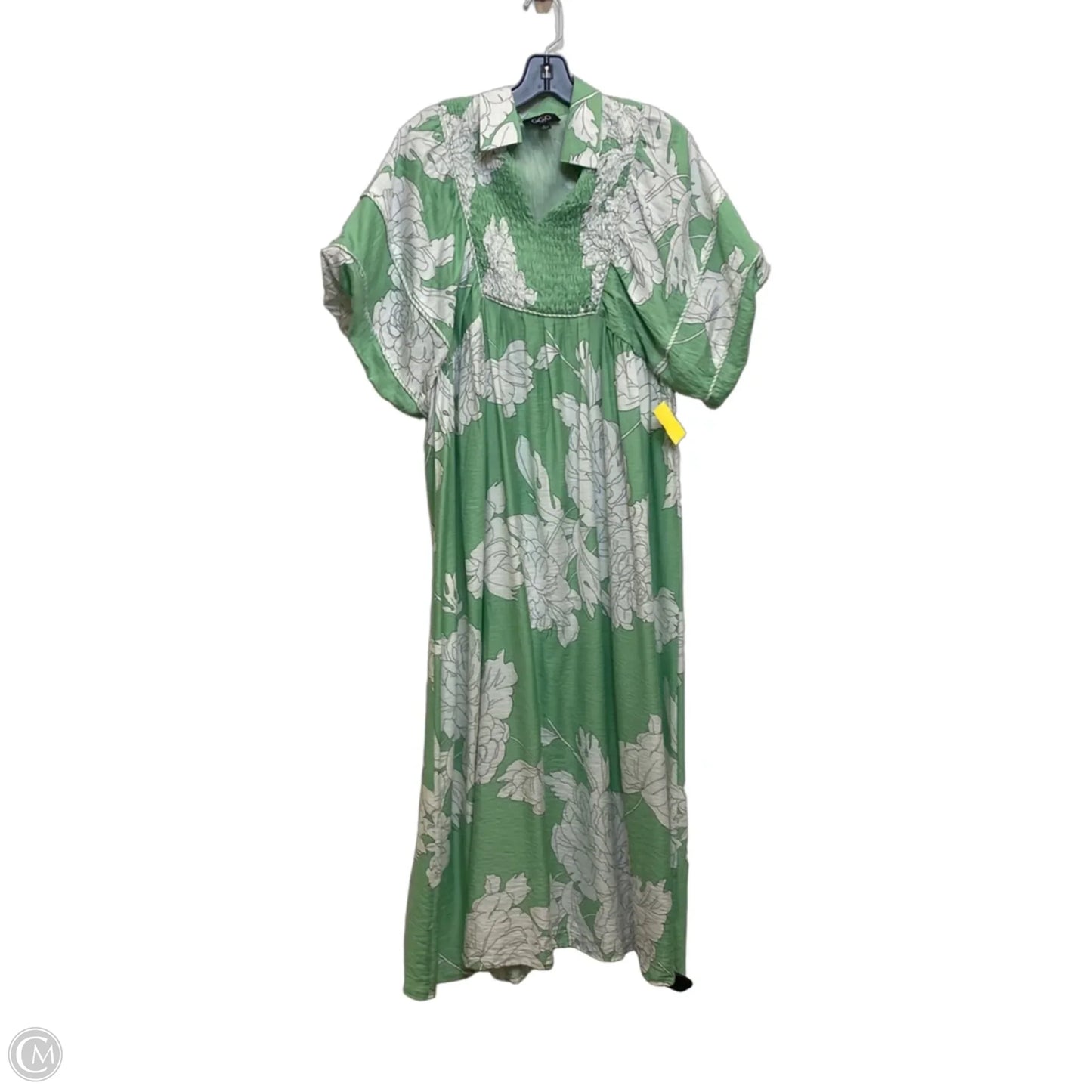Dress Casual Maxi By Gigio In Green, Size: L