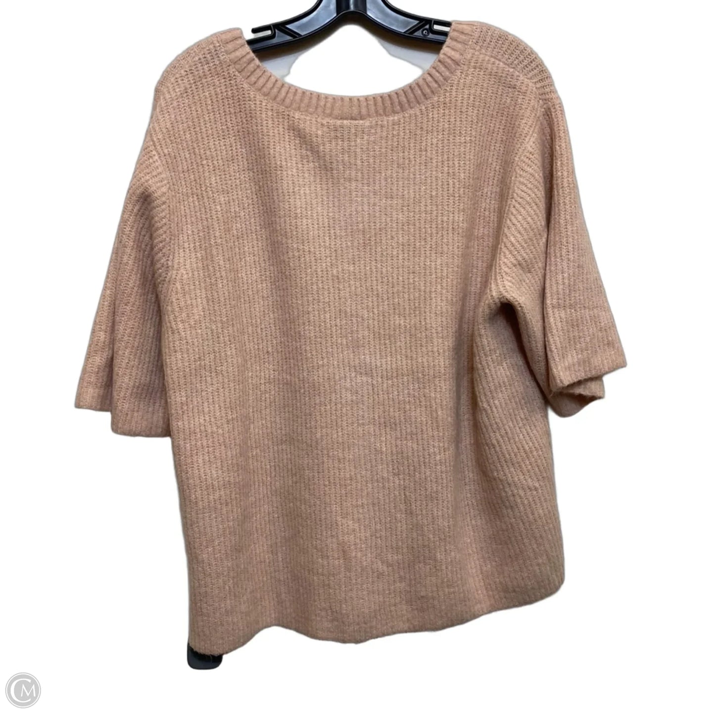 Sweater Short Sleeve By Torrid In Pink, Size: 1x