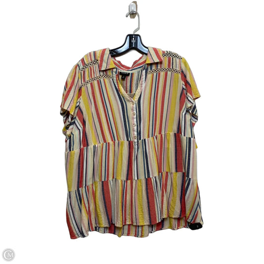 Top Sleeveless By Torrid In Multi-colored, Size: 3x