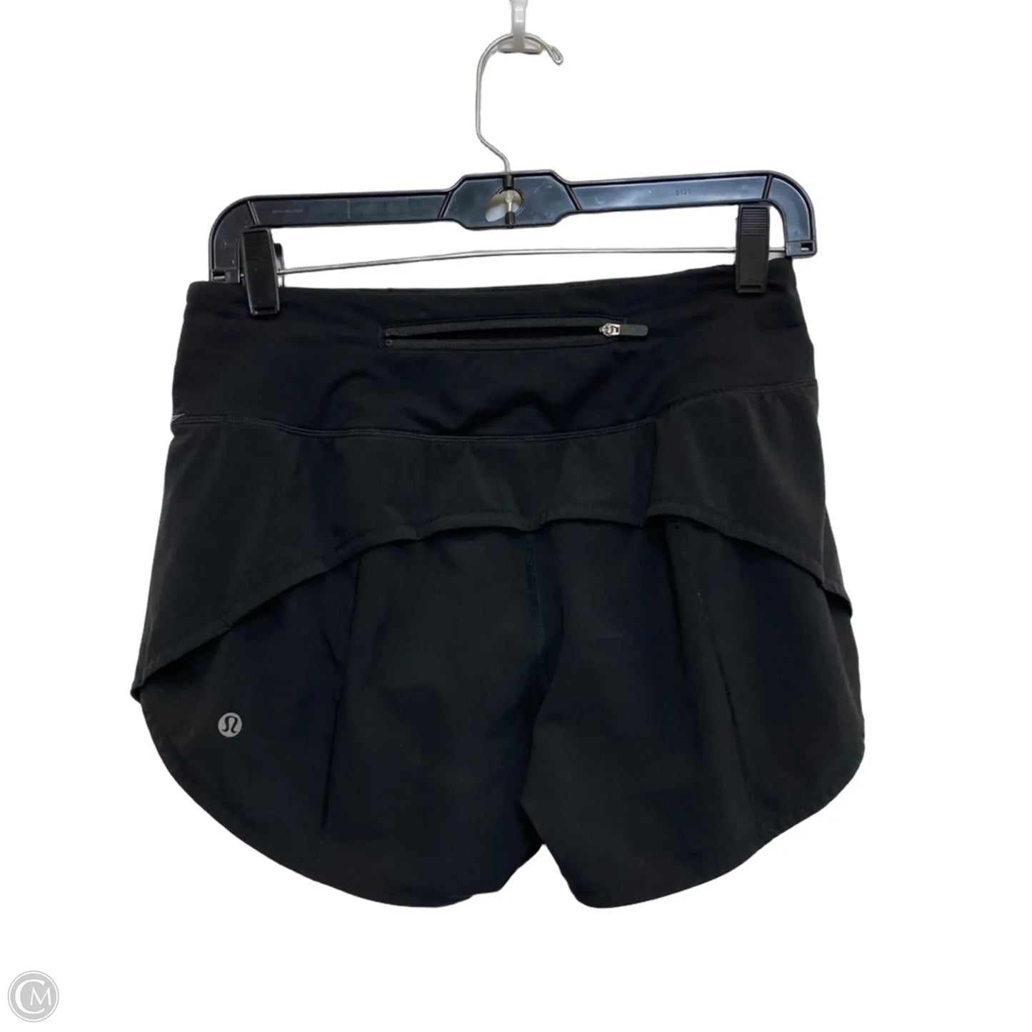 Athletic Shorts Designer By Lululemon In Black, Size: 4