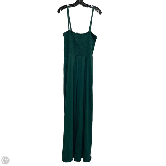 Jumpsuit By Gap In Green, Size: L