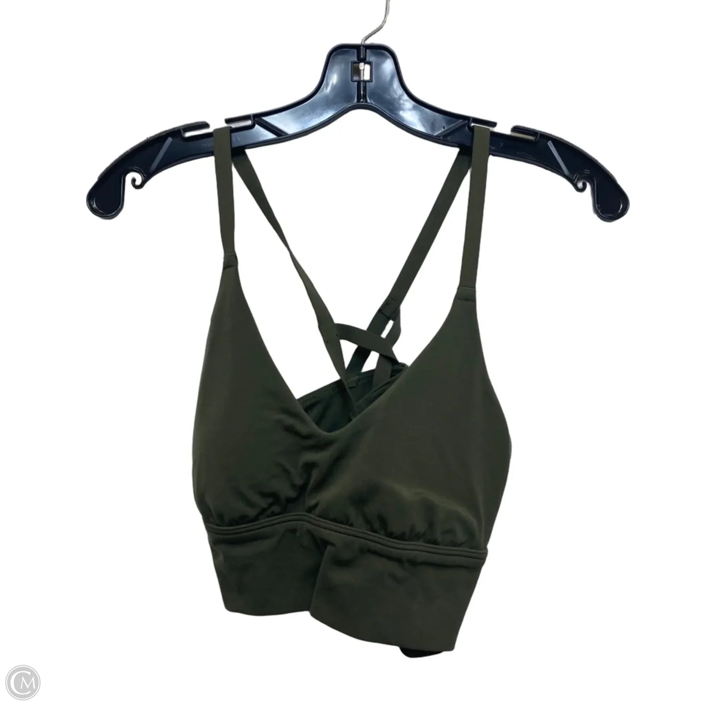 Athletic Bra By Offline In Green, Size: M