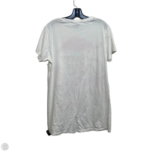 Athletic Top Short Sleeve By Athleta In White, Size: Xxs