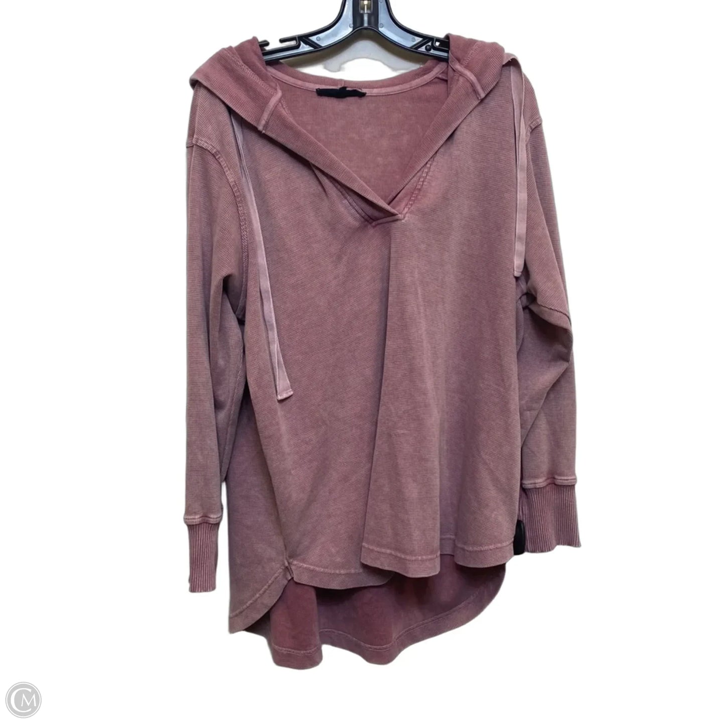 Top Long Sleeve By Jane And Delancey In Pink, Size: 1x