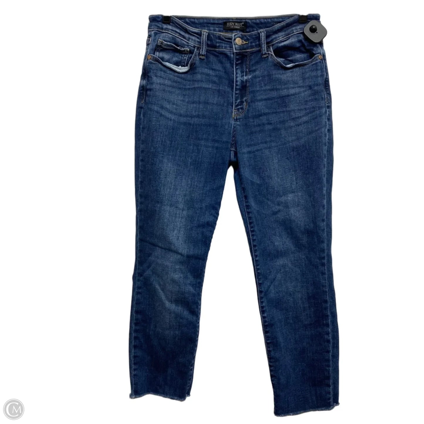 Jeans Straight By Judy Blue In Blue Denim, Size: 8