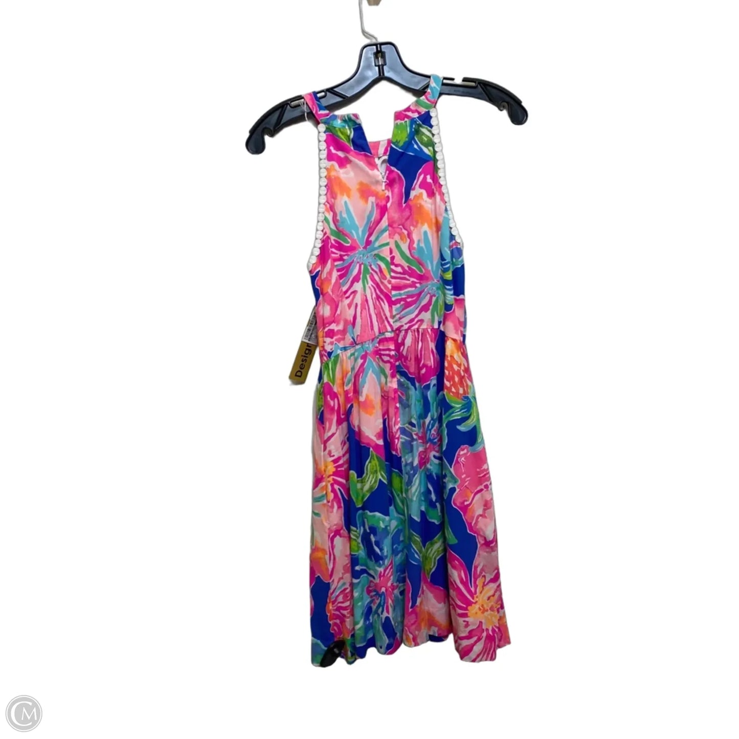 Dress Designer By Lilly Pulitzer In Blue & Pink, Size: Xxs