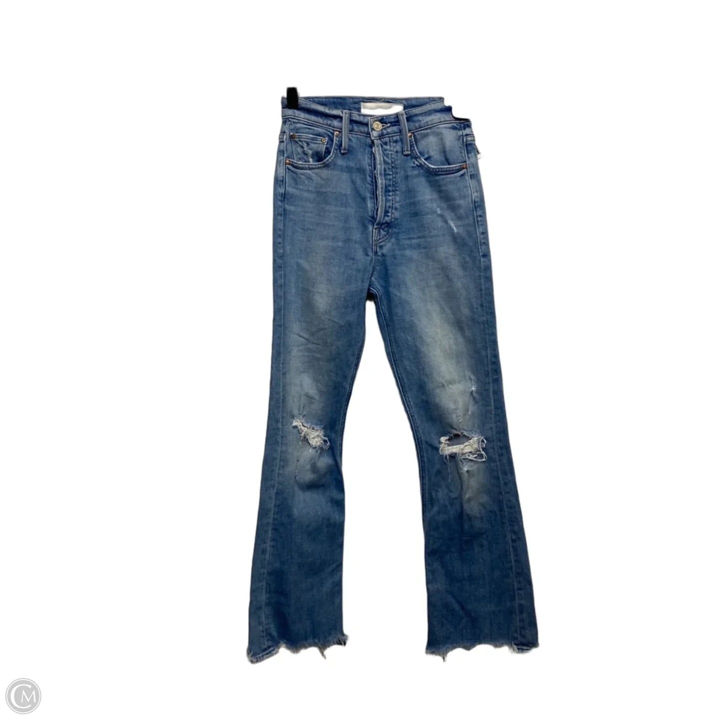 Jeans Designer By Mother In Blue Denim, Size: 0
