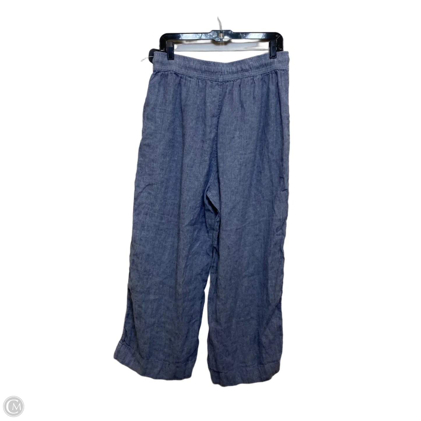 Pants Linen By Martha Stewart Collection In Blue, Size: Xl