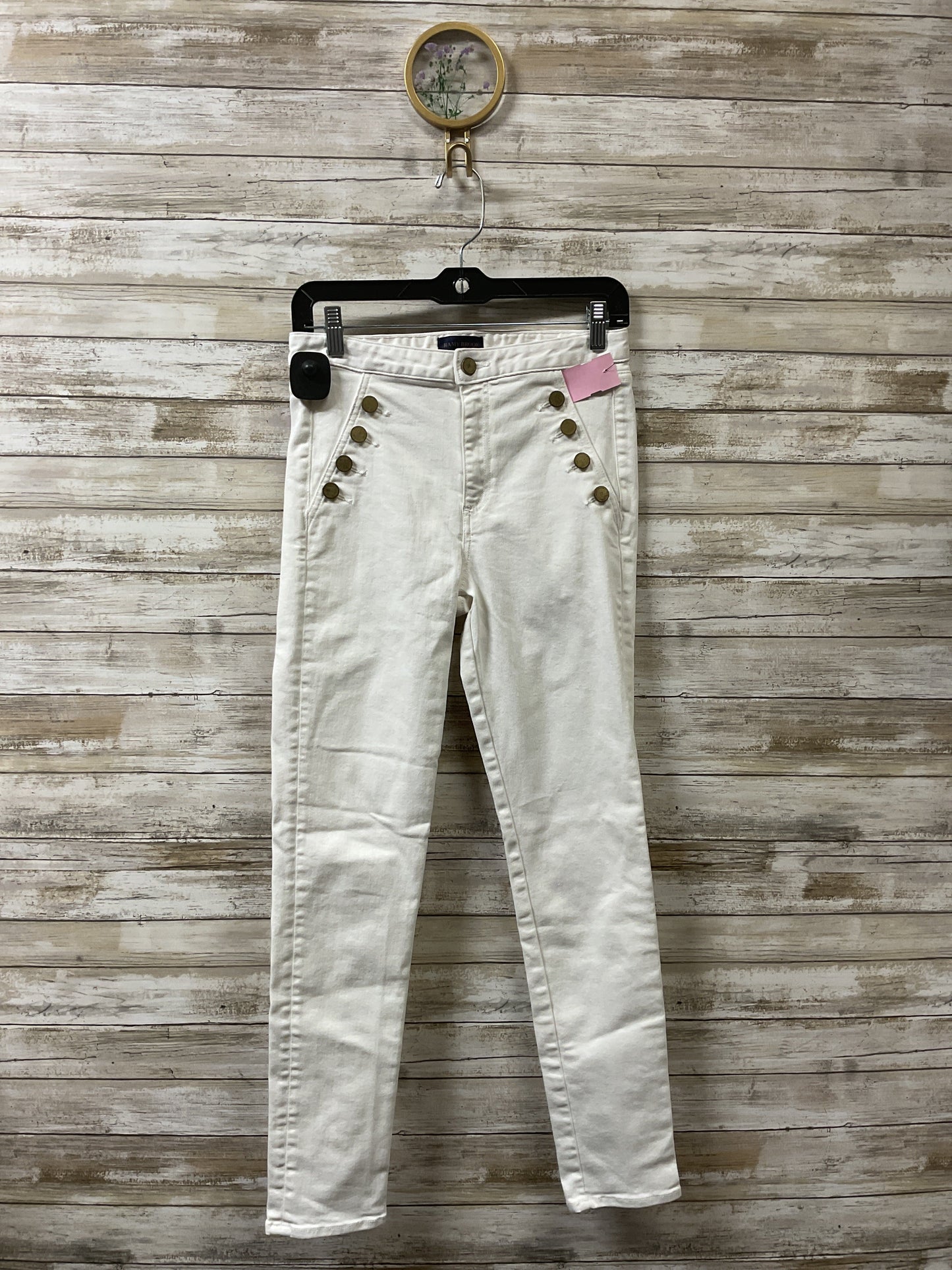 Jeans Straight By Ramy Brook In White, Size:2