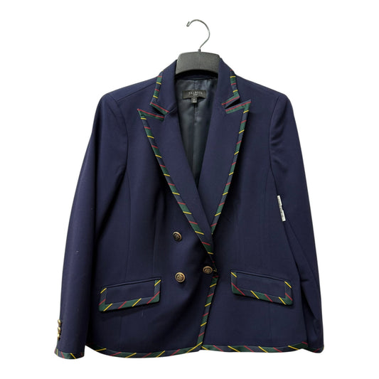 Blazer By Talbots In Blue, Size:Xlp