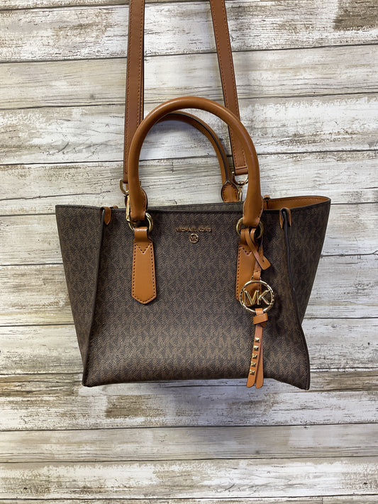 Crossbody Designer By Michael Kors In Brown, Size:Medium