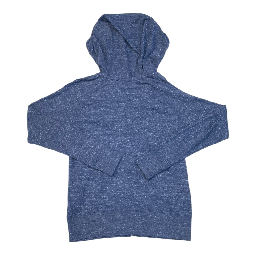 Athletic Jacket By Nike In Blue, Size:S