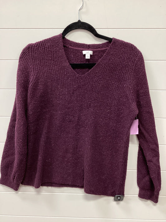 Sweater By J. Jill In Purple, Size:S