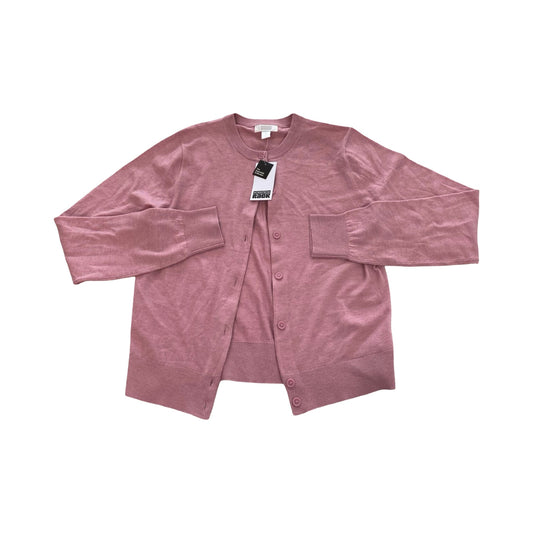 Sweater Cardigan By Nordstrom In Pink, Size:S