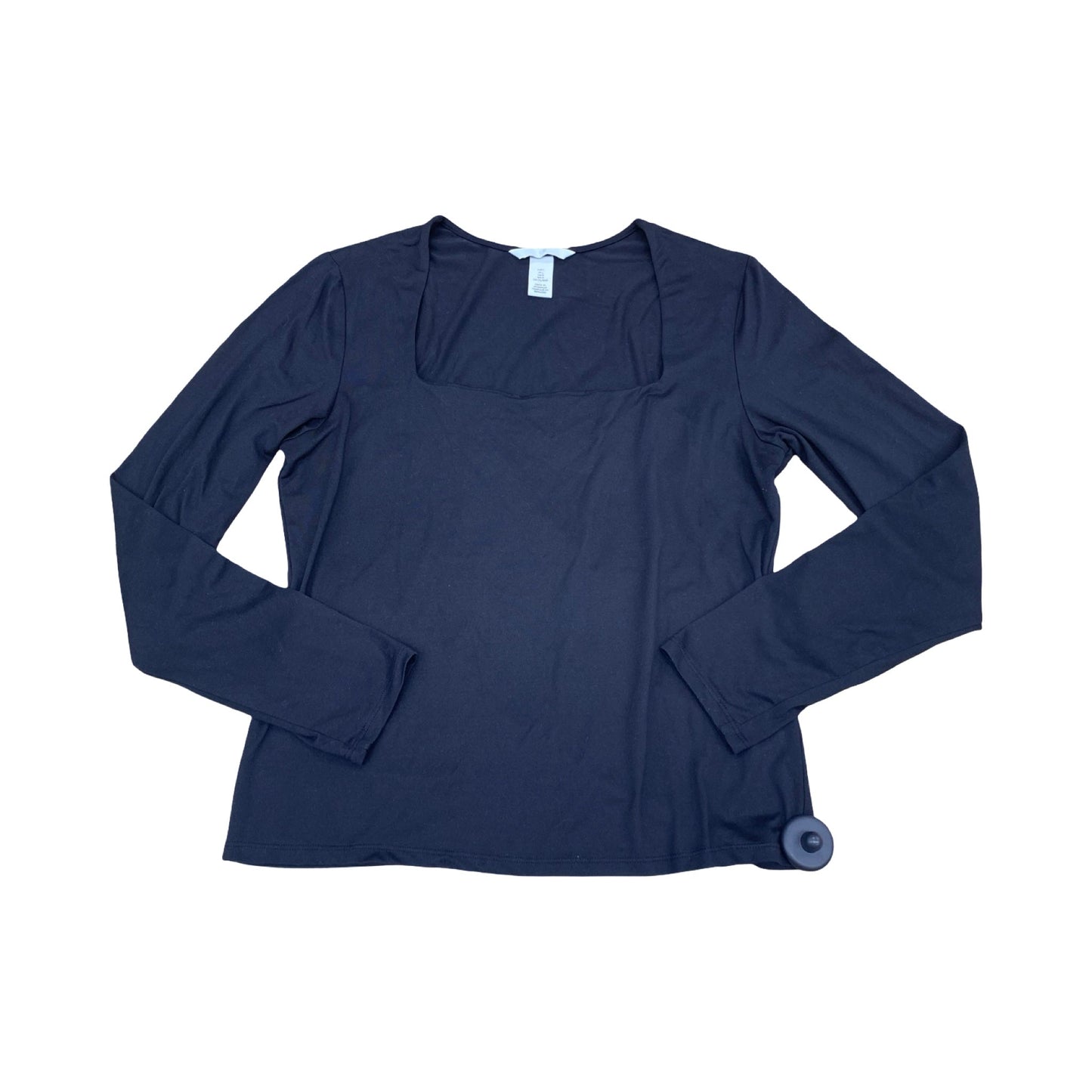 Top Ls Basic By H&M In Black, Size:L